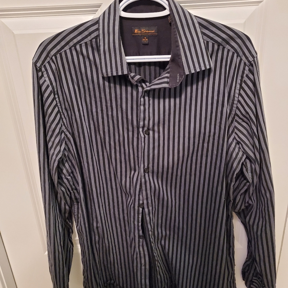 Ben Sherman Button Down Casual Shirt-16 34-35